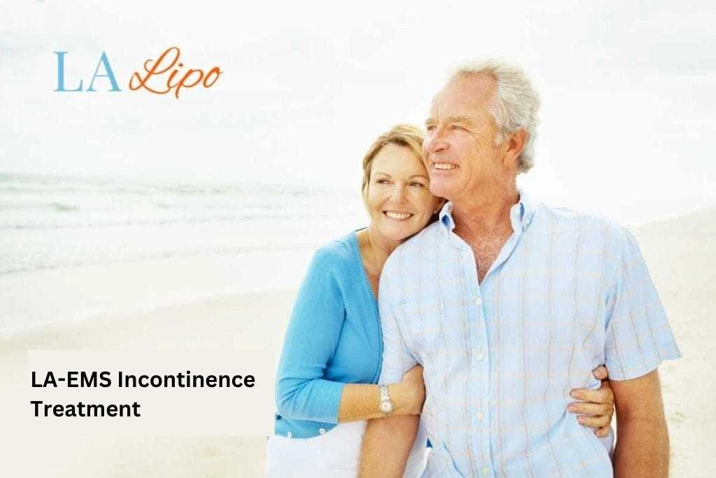 happy couple after treating stress incontinence Waltham Forest speak to our team today.