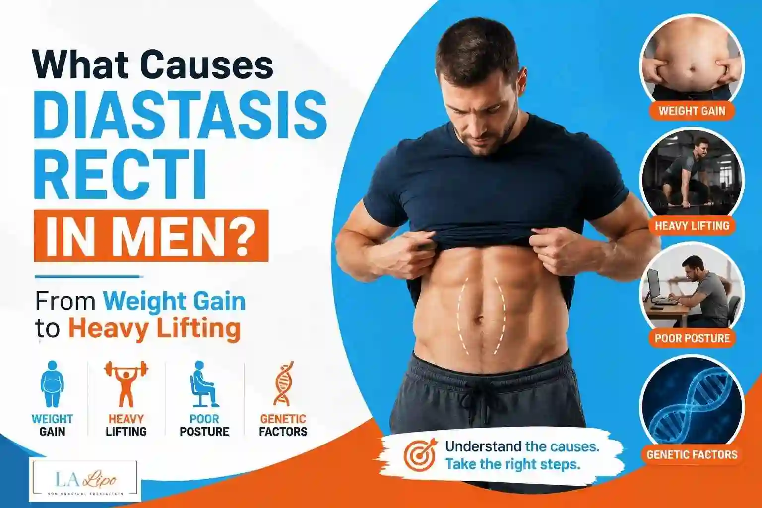 What Causes Diastasis Recti in Men? From Weight Gain to Heavy Lifting Waltham Forest